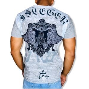 J. Steger Short Sleeve Destructed T-Shirt